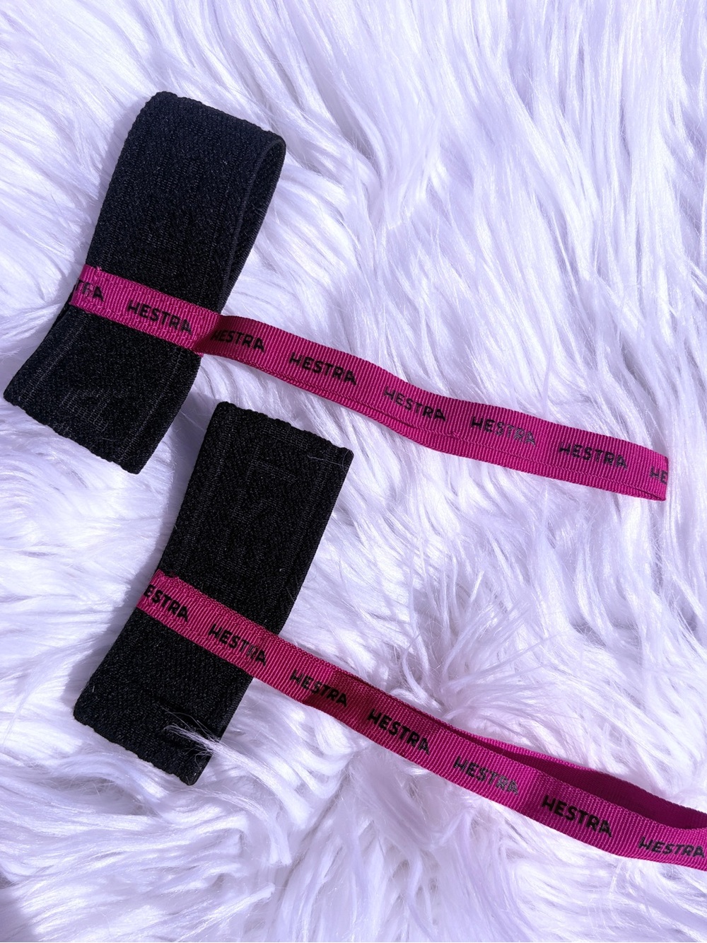 Hestra glove wrist straps
